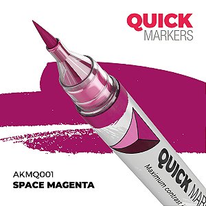 Marcador Acrílico Quick Markers - SPACE MAGENTA - AK Interactive
