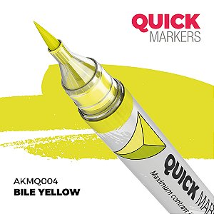 Marcador Acrílico Quick Markers - BILE YELLOW - AK Interactive
