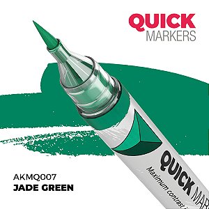 Marcador Acrílico Quick Markers - JADE GREEN - AK Interactive