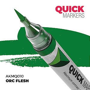 Marcador Acrílico Quick Markers- ORC FLESH - AK Interactive