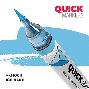 Marcador Acrílico Quick Markers - ICE BLUE - AK Interactive