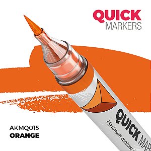 Marcador Acrílico Quick Markers - ORANGE - AK Interactive