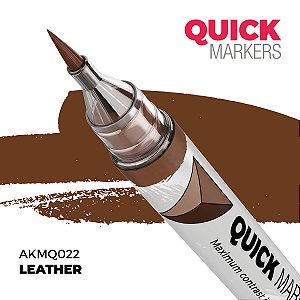 Marcador Acrílico Quick Markers - LEATHER - AK Interactive