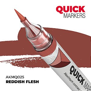 Marcador Acrílico Quick Markers - REDDISH FLESH - AK Interactive