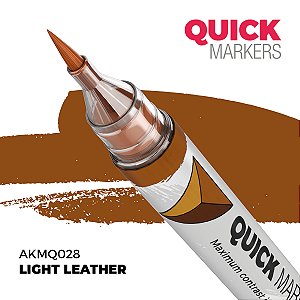 Marcador Acrílico Quick Markers - LIGHT LEATHER - AK Interactive