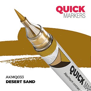 Marcador Acrílico Quick Markers - DESERT SAND - AK Interactive