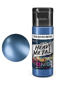 Tinta Metálica Acrílica Real Heavy Metal - ROYAL BLUE (BASE) - IONIC Smart Colors (20ml)