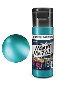 Tinta Metálica Acrílica Real Heavy Metal - MERCURY TURQUOISE (BASE) - IONIC Smart Colors (20ml)