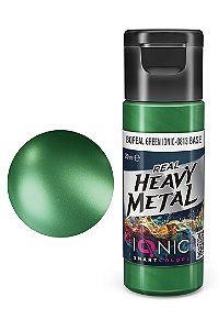 Tinta Metálica Acrílica Real Heavy Metal - BOREAL GREEN (BASE) - IONIC Smart Colors (20ml)