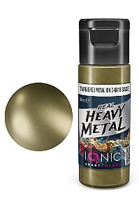 Tinta Metálica Acrílica Real Heavy Metal - TARNISHED METAL (BASE) - IONIC Smart Colors (20ml)