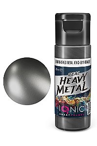 Tinta Metálica Acrílica Real Heavy Metal - BURNISHED METAL (BASE) - IONIC Smart Colors (20ml)