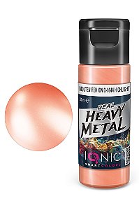 Tinta Metálica Acrílica Real Heavy Metal - MOLTEN RED (HIGHLIGHT) - IONIC Smart Colors (20ml)