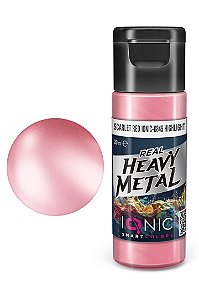 Tinta Metálica Acrílica Real Heavy Metal - SCARLET RED (HIGHLIGHT) - IONIC Smart Colors (20ml)