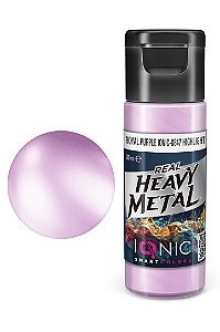 Tinta Metálica Acrílica Real Heavy Metal - ROYAL PURPLE (HIGHLIGHT) - IONIC Smart Colors (20ml)