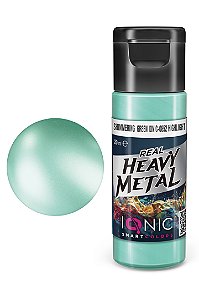 Tinta Metálica Acrílica Real Heavy Metal - SHIMMERING GREEN (HIGHLIGHT) - IONIC Smart Colors (20ml)