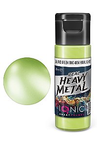 Tinta Metálica Acrílica Real Heavy Metal - AURIC GREEN (HIGHLIGHT) - IONIC Smart Colors (20ml)