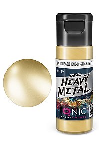 Tinta Metálica Acrílica Real Heavy Metal - ANTIQUE GOLD (HIGHLIGHT) - IONIC Smart Colors (20ml)