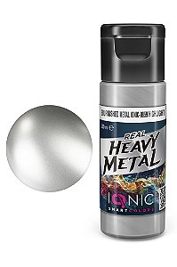 Tinta Metálica Acrílica Real Heavy Metal - BURNISHED METAL (HIGHLIGHT) - IONIC Smart Colors (20ml)