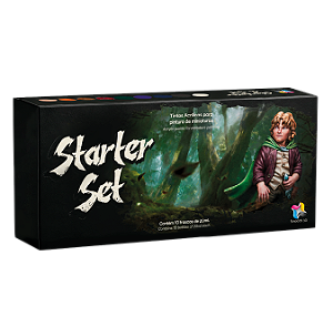 Conjunto Tintas Acrílicas STARTER - Smooth 3D (Box x10 20ml + miniatura 54mm)