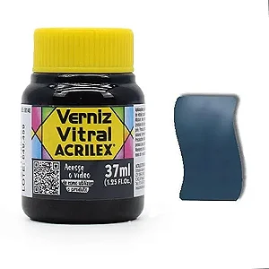 Verniz Vitral CINZA LUNAR - Acrilex (37ml)