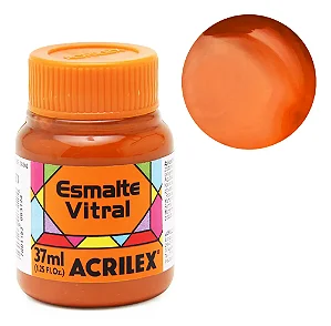 Esmalte Vitral LARANJA - Acrilex (37ml)
