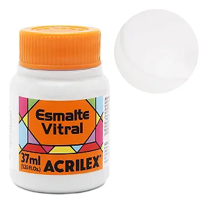 Esmalte Vitral BRANCO - Acrilex (37ml)