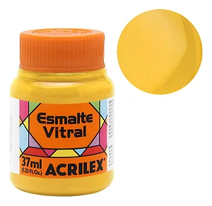 Esmalte Vitral AMARELO - Acrilex (37ml)