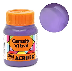 Esmalte Vitral LILÁS - Acrilex (37ml)
