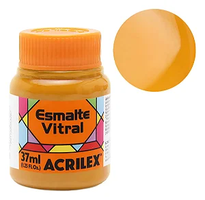 Esmalte Vitral AMARELO CADMIO - Acrilex (37ml)