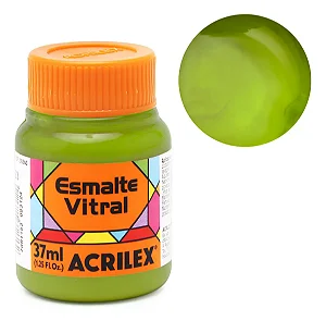 Esmalte Vitral VERDE PISTACHE - Acrilex (37ml)