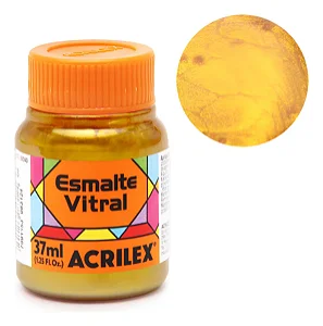 Esmalte Vitral DOURADO SOLAR - Acrilex (37ml)