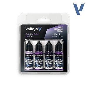 Conjunto TMM CELESTIAL VIOLET - Vallejo (4x 18ml)