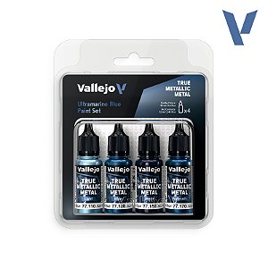 Conjunto TMM ULTRAMARINE BLUE - Vallejo (4x 18ml)