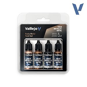 Conjunto TMM RUSTY METAL - Vallejo (4x 18ml)