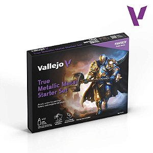 Conjunto TMM STARTER - Vallejo (12x 18ml + miniatura + pincel sintético)