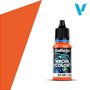 Tinta Acrílica Mecha Color ORANGE - Vallejo (18ml)