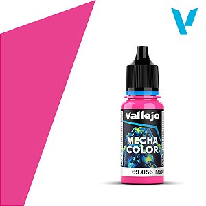 Tinta Acrílica Mecha Color MAGENTA FLUORESCENT - Vallejo (18ml)