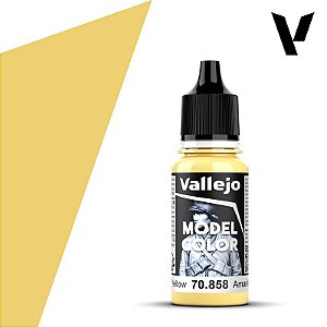 Tinta Acrílica Model Color ICE YELLOW - Vallejo (18ml)