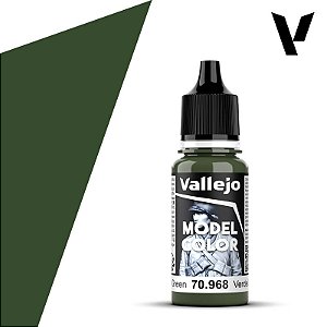 Tinta Acrílica Model Color FLAT GREEN - Vallejo (18ml)