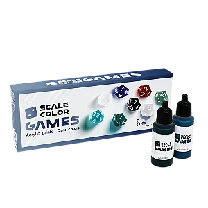 Conjunto Tintas Acrílicas Scalecolor Games PRIDE (Dark Colors) - Scale75 (Box x8 17ml)