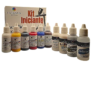 Kit Acrylic Color para Iniciantes - Talento (Box x10 20ml)