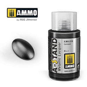 Tinta Laca A-STAND Gunmetal - AMMO (30ml)