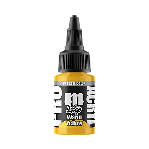 Tinta Acrílica Artística 1-Step WARM YELLOW - Pro Acryl (22ml)