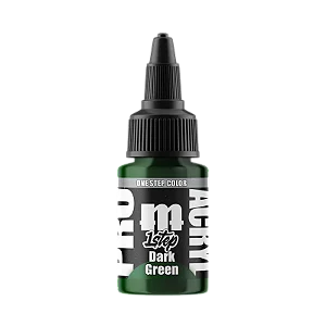 Tinta Acrílica Artística 1-Step DARK GREEN - Pro Acryl (22ml)