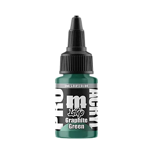 Tinta Acrílica Artística 1-Step GRAPHITE GREEN- Pro Acryl (22ml)