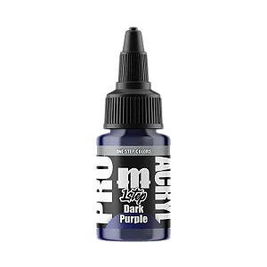 Tinta Acrílica Artística 1-Step DARK PURPLE- Pro Acryl (22ml)