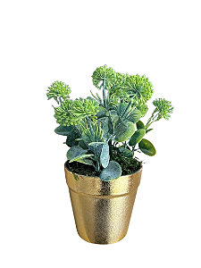 Arranjo Mini Dente de Leão Artificial de Toque Real