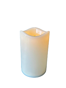 Vela Led Cilíndrica Média Artificial