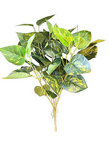 Buquê Folha de Jiboia Verde Artificiais de Toque Real