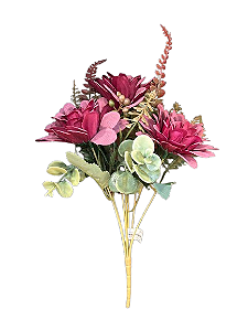 Buquê Crisântemo Artificial Decor